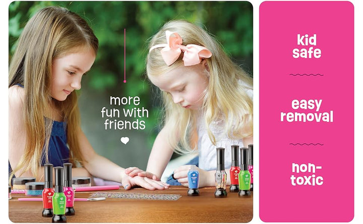 Estudio de arte de uñas para niñas regalo de cumpleaños