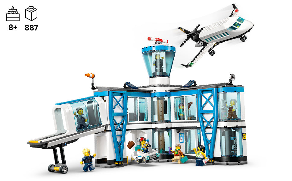 LEGO Aeropuerto de la ciudad con juguete de construcción