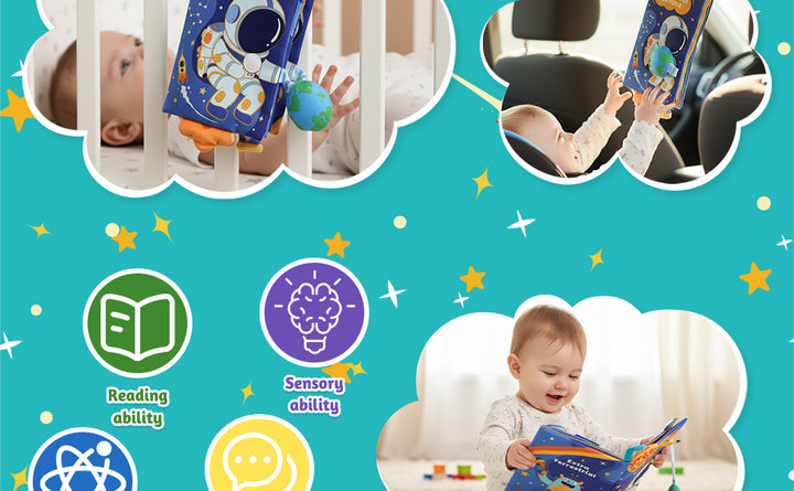 YOGINGO Libros para bebés Montessori Toys Interstellar