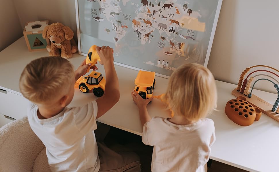 Banco de trabajo y juego de herramientas para niños