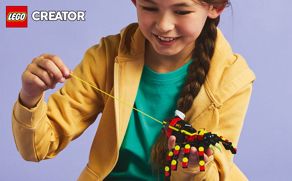 LEGO Creator 31159 - Juguete de araña sorprendente de