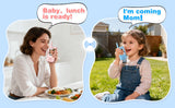 Walkie Talkies de video para niños paquete de 2 Walkies