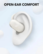 V20I by Anker Open-Ear Headphones, Rotatable Ear Hooks, Ultra-Comfort, Snug Fit, White