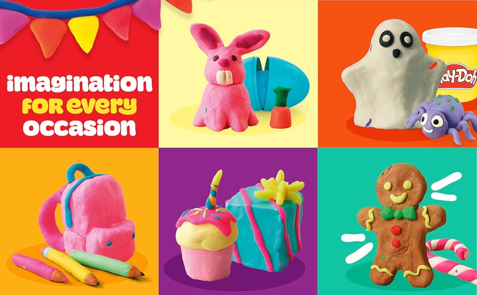 Play-Doh Compuesto de modelado paquete de 10 unidades de