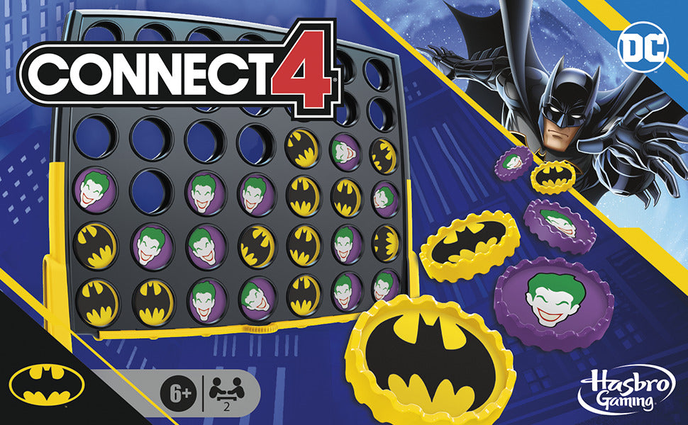 Connect 4 Batman Game Juego 4 en fila con temática de