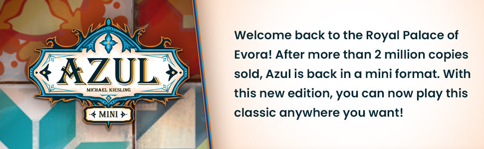 Azul Mini Juego de Mesa - Diversión Portátil de Colocación