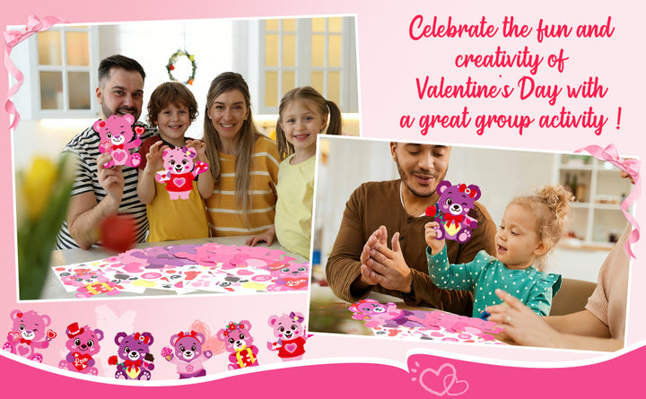 STEFORD 24 kits de manualidades de San Valentín para niños