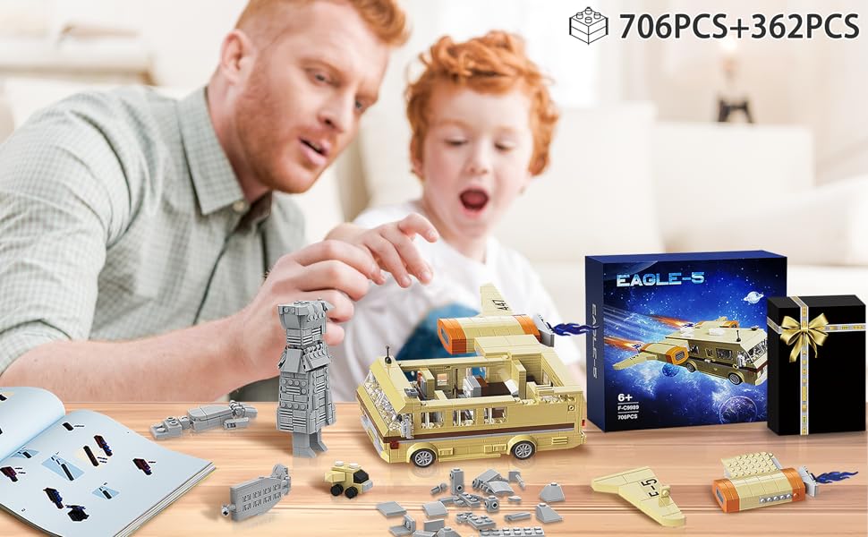 Mega Maid Spaceballs Eagle 5 Kit de construcción creativo