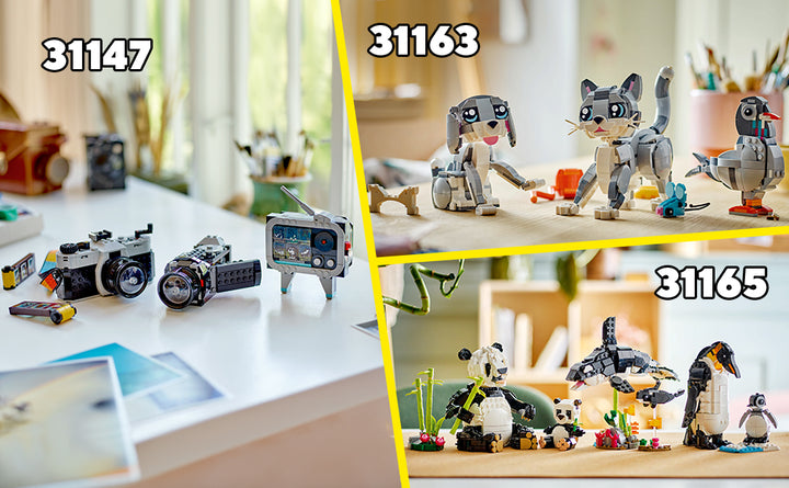 LEGO Creator 31169 - Máquina de escribir 3 en 1 con flores
