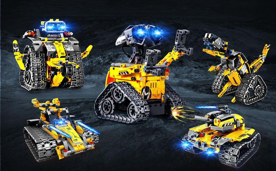 HOGOKIDS Juguetes de construcción robot para niños juego