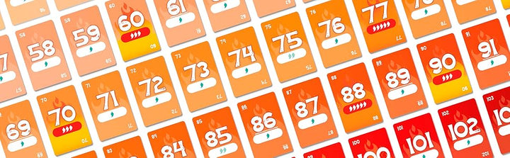 Juego Beat The Heat Juego de cartas de fiesta familiar