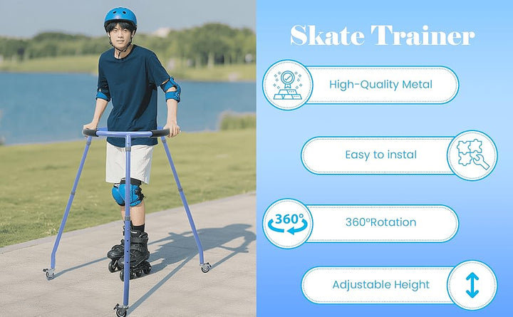 Entrenador de patinaje ayuda de aprendizaje de patinaje y