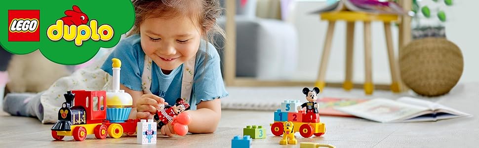 LEGO DUPLO Disney Mickey Minnie Tren de cumpleaños 10941