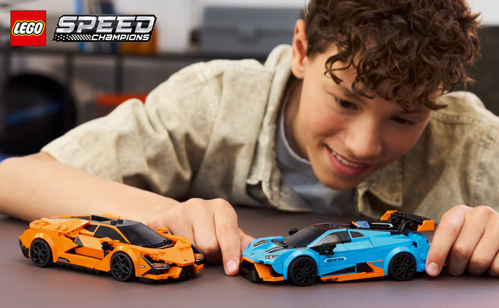 LEGO Speed Champions Lamborghini Revuelto Huracán STO -