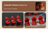 JISADER Modelo de garaje 3X escala 1/64 simulación juego