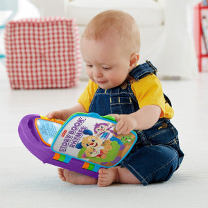 Fisher-Price Ríe y aprende libro de historias con rimas