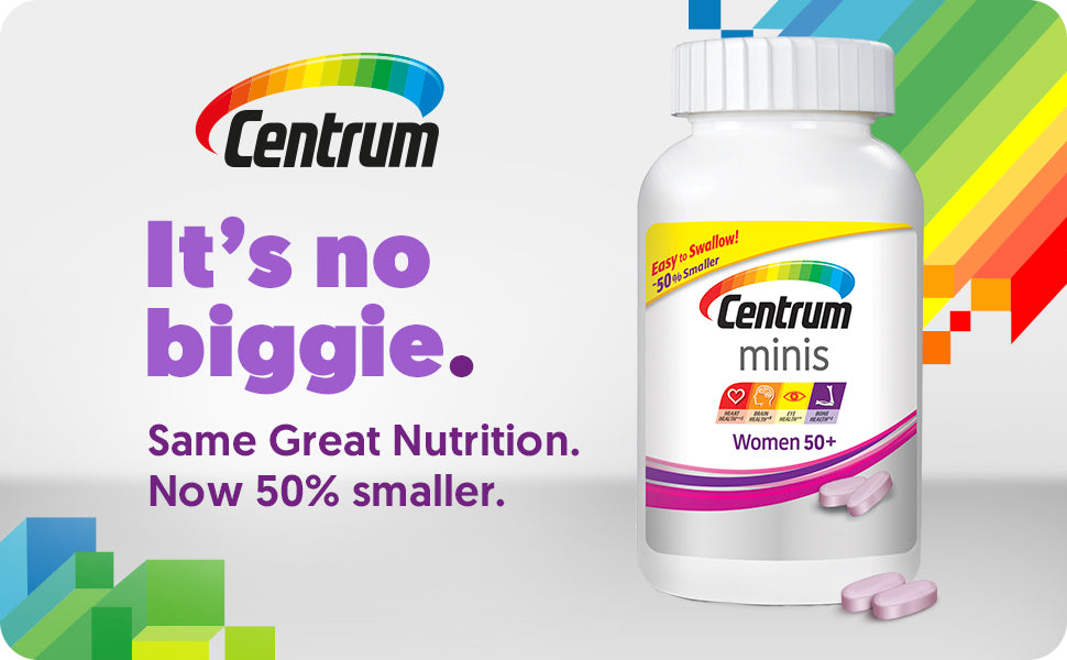 Centrum Minis Silver Multivitamínico para mujer 50 Plus