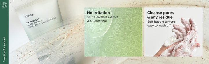 ANUA Heartleaf - Espuma limpiadora profunda de poros de