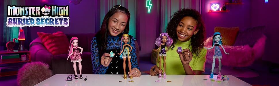 Monster High Muñecas y accesorios Buried Secrets acogedor
