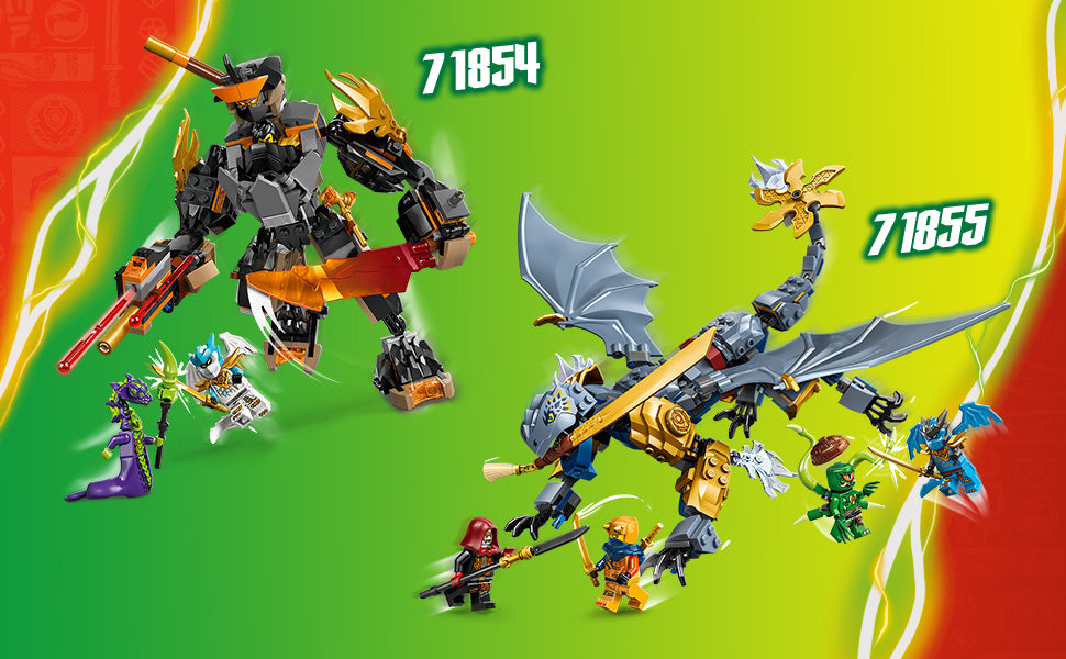LEGO NINJAGO - Juguete de construcción de batalla de Ninja