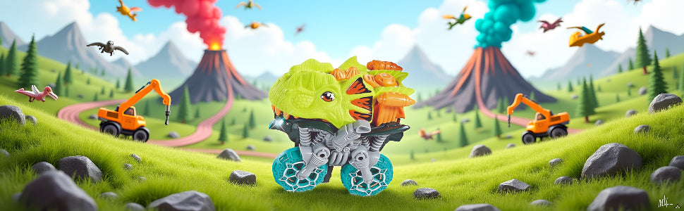 Pista de carreras de dinosaurios juego de dinosaurios