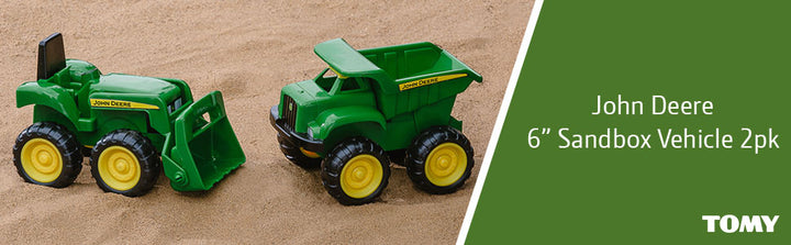 John Deere Juego de vehículos incluye camión volquete de