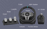 PXN Gaming Racing Wheel V9 Steering Wheel 270/900° Car