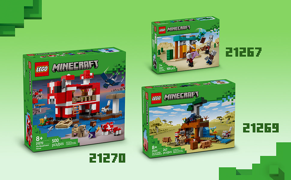 LEGO Minecraft The Trial Chamber - Juguete de construcción