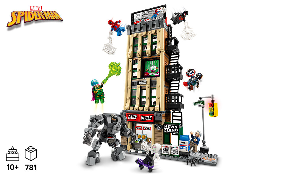 LEGO Marvel Spider-Man vs Mysterio The Daily Bugle