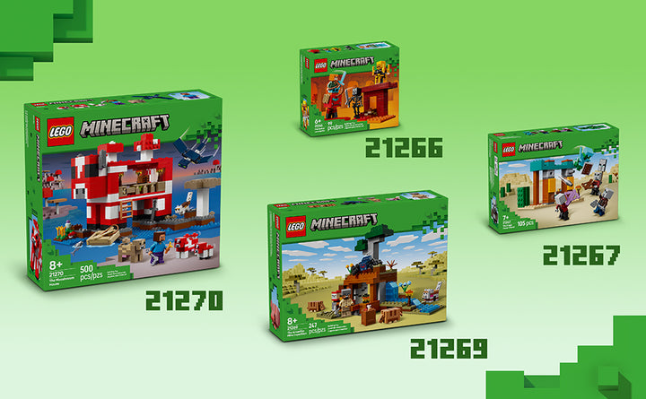 LEGO Minecraft - Figuras de juguete y juego de The Baby