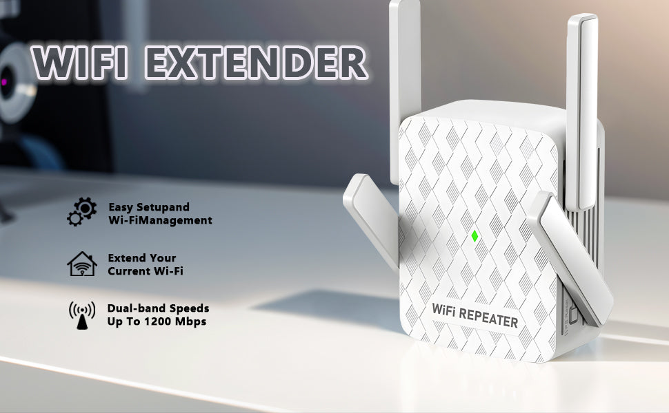 Amplificador de señal WiFi repetidor inalámbrico de