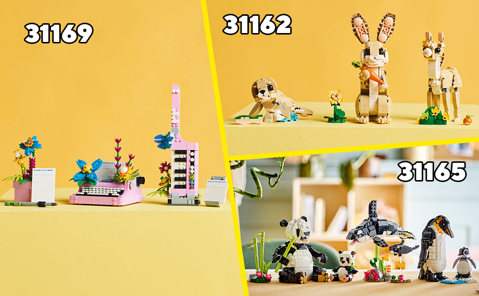 LEGO Creator 3 en 1 Juguete juguetón para gatos juguete de