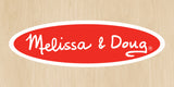Melissa Doug - Juego de vehículos de madera en bandeja de