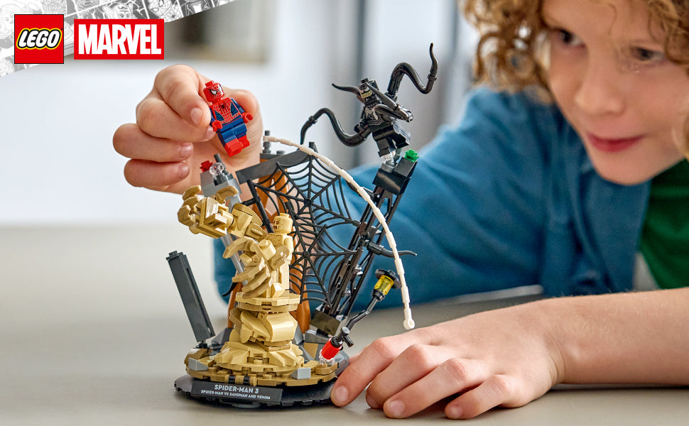 LEGO Marvel Epic Battle Spider-Man vs Sandman - Juguete de