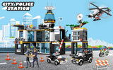 HOGOKIDS Juego de construcción de la estación de policía