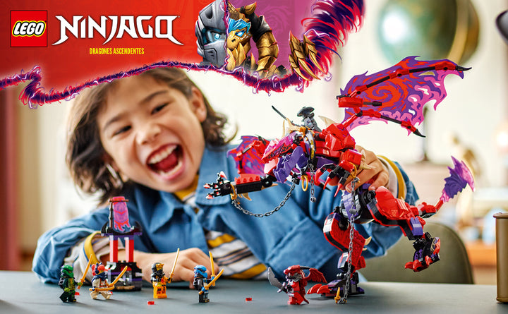 LEGO NINJAGO Thunderfang Dragon of Chaos - Juguete de