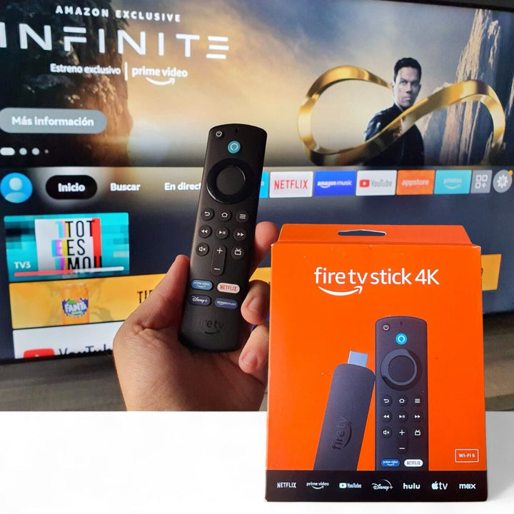 Amazon Fire Tv 4k Versión Premium Wi-fi 6.0 Control De Voz