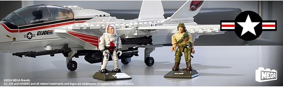 MEGA GI Joe Figuras de acción juguetes de construcción