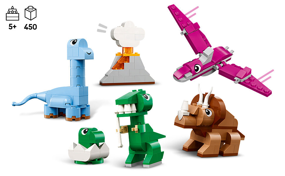 LEGO Juguete clásico de dinosaurios creativos juguete de