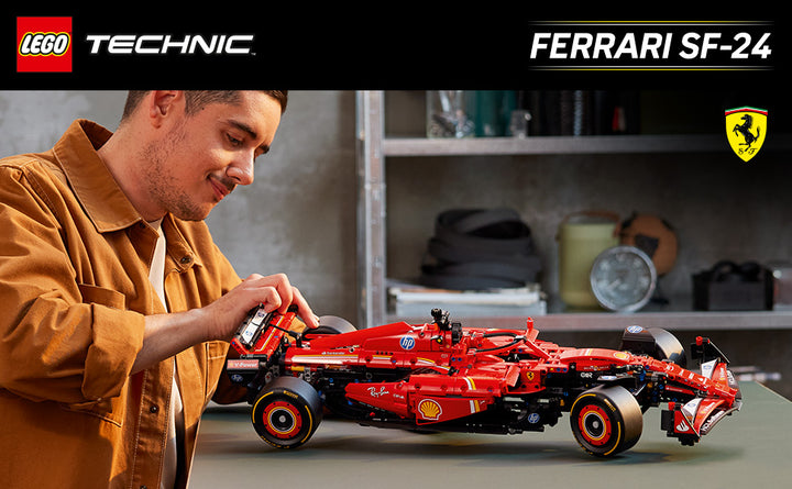LEGO Technic Ferrari SF-24 F1 - Kit de construcción para