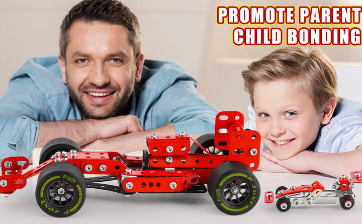 PANPAPA Kits de construcción de automóviles para niños de