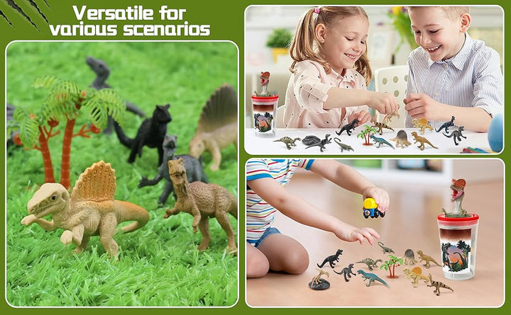 Dinosaur World Bucket - Juego de dinosaurios para niños 14