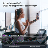 Open Ear Headphones, True Wireless Air Conduction Earbuds with Microphone, Sweat Resistant Sports Headphones for Sports, Office, Bluetooth 5.3 Earphones