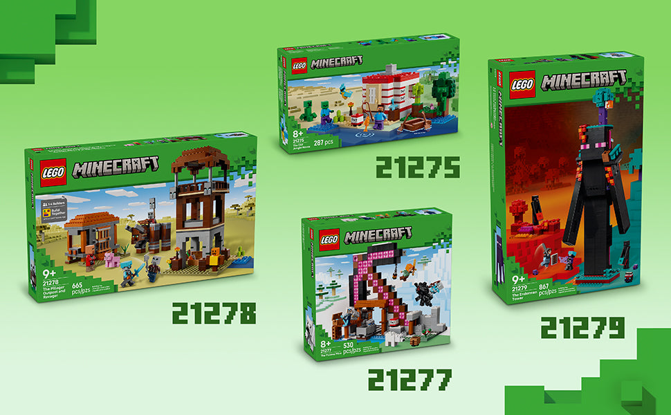 LEGO Minecraft The Warden Encounter - Juego de