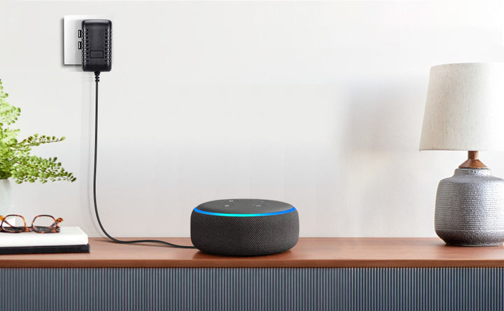 Repuesto de cable de alimentación de 15 W para Alexa Echo