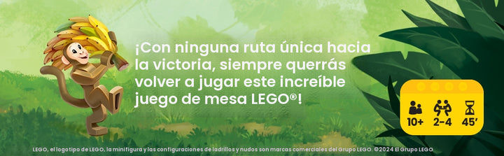 Dotted Games Monkey Palace A Lego - Construye tu camino