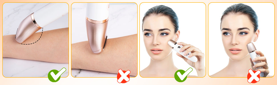 Maquinilla de afeitar eléctrica para mujer Sin dolor 2 en