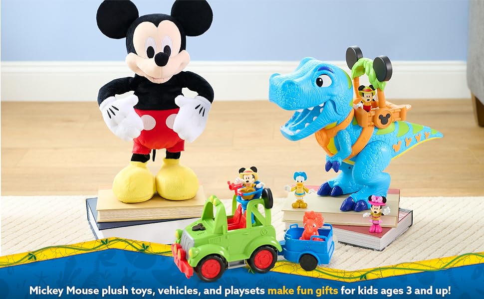Disney Junior Mickey Mouse Funhouse Roarin Safari Dino
