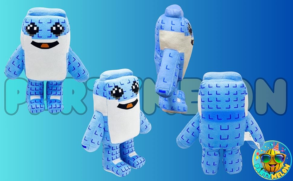 Partymelon Los Tralaleritos - Almohada de peluche italiana