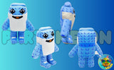 Partymelon Los Tralaleritos - Almohada de peluche italiana